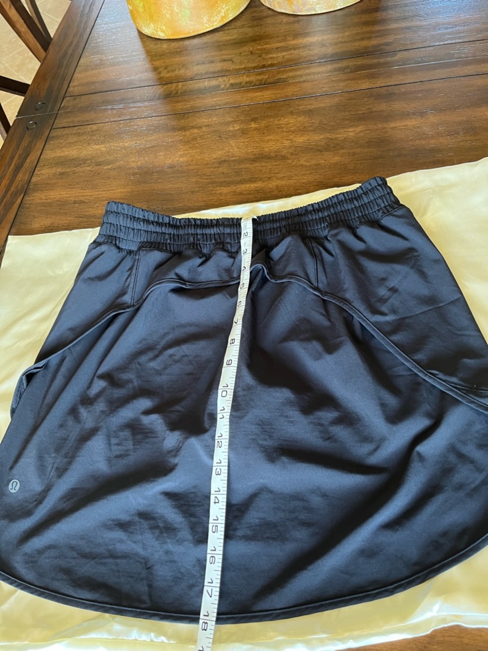 lululemon athletica Black High-Low Active Skort - Picture 2 of 4
